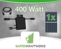 400 / 430 Watt WLAN Wifi Balkonkraftwerk HOYMILES / HM-400 mit Premium 430W Modulen N-Type - BIFAZIAL