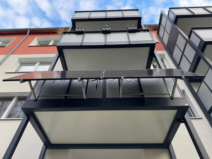 Montageset Balkon / Flachdach Aufständerung