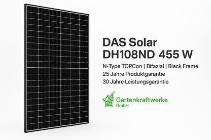 Premium 800 Watt mit 455W Modulen + WLAN Balkonkraftwerk HOYMILES  mit Premium N-Type - BIFAZIAL