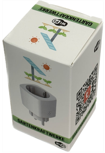 Stromzähler Gartenkraftwerke WLAN Tuya Verpackung