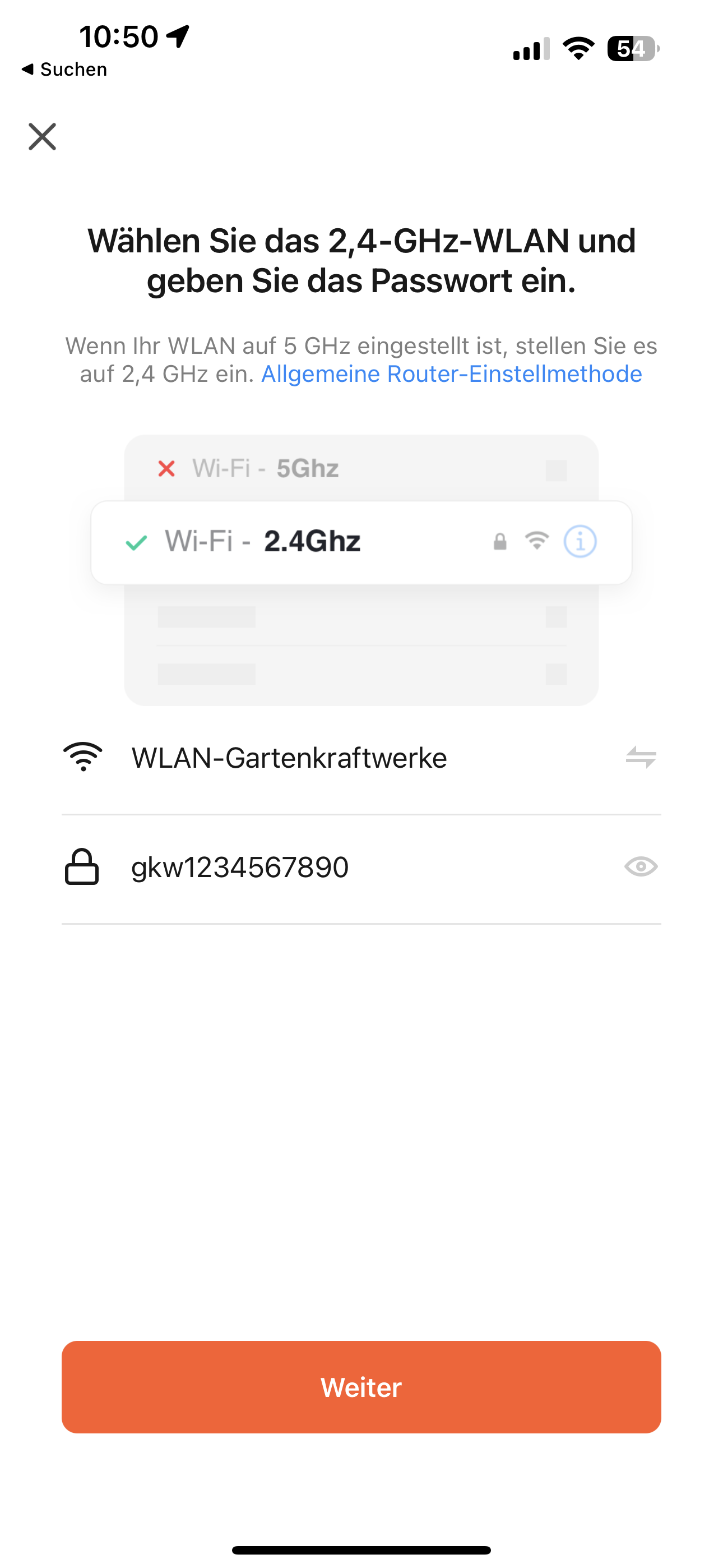 Smart Plug Verbindung mit Smartphone 3