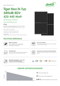 800 / 860 Watt WLAN Wifi Balkonkraftwerk HOYMILES / TSUN MS800 mit Premium 430W Modulen N-Type - BIFAZIAL