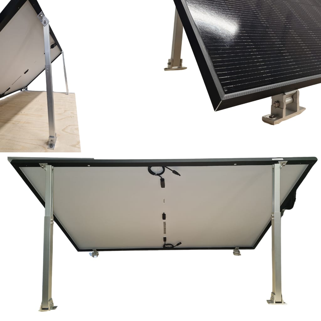 Flachdach Fassade Aufständerung Solarmodul Halterung Balkonkraftwerk PV