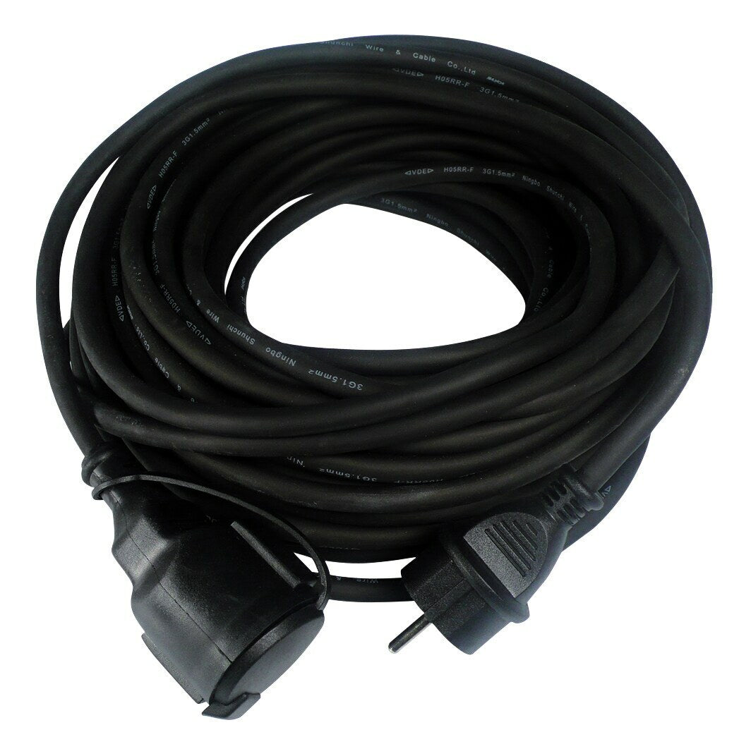 Fortis Verlängerungskabel 25m, H07RN-F3G1,5