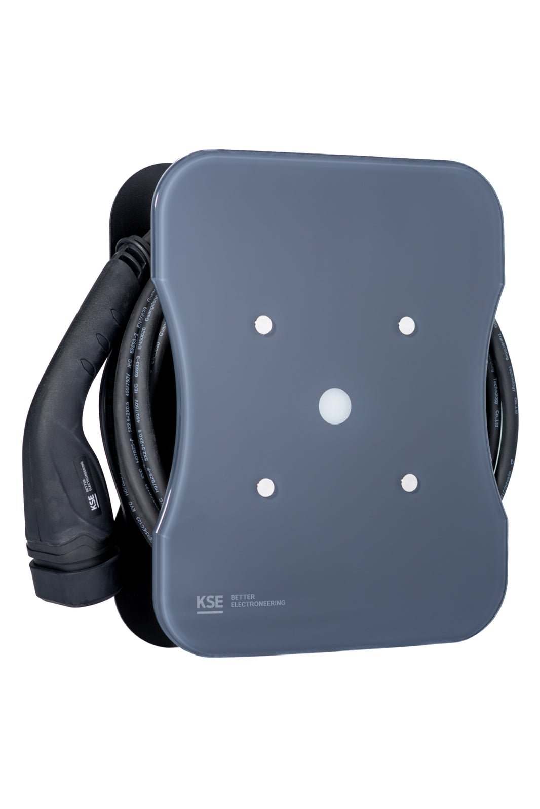 KSE Wallbox 11kW "BASIC" cool grey 5,5m Kabel - Gartenkraftwerke
