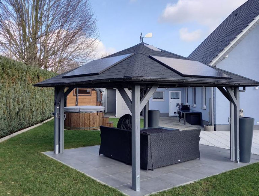 Montageset für direkte Montage - Gartenkraftwerke