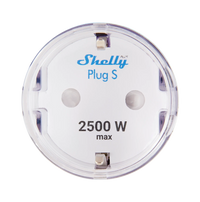Shelly Plus Plug S - Smart WiFi Steckdose Zwischenstecker mit Leistungsmessung bis 2500 W - Gartenkraftwerke