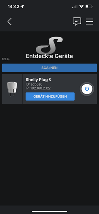 Shelly Plus 1PM Stromzähler per App - Gartenkraftwerke